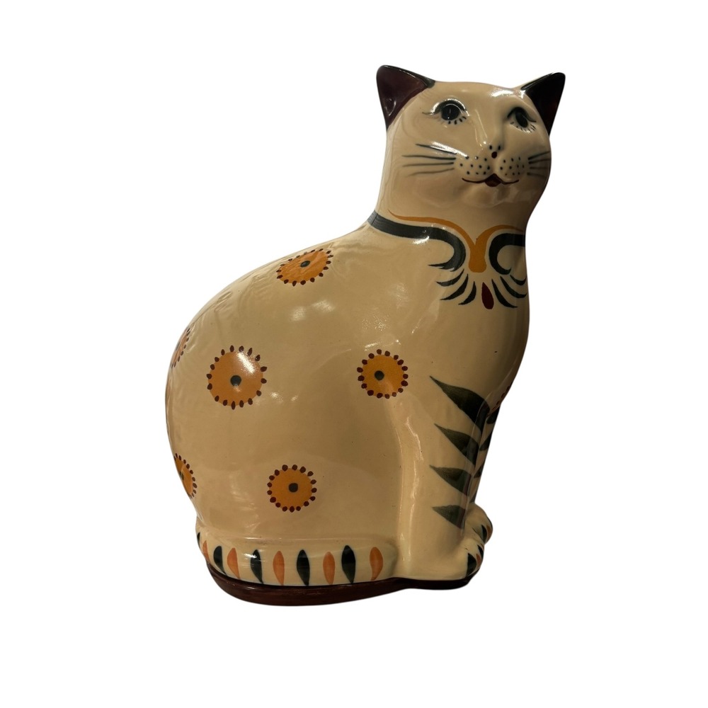 Prestige Place Museum of American‎ Folk Art Ceramic Cat Figurine Japan Vintage
